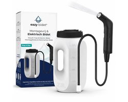 eazy bidet Draagbare Bidet - Montagevrij Bidet Voor WC - Bidet met 2,5L Watertank - Bidet Sproeier - Bidet Handdouche voor Thuis en op Reis