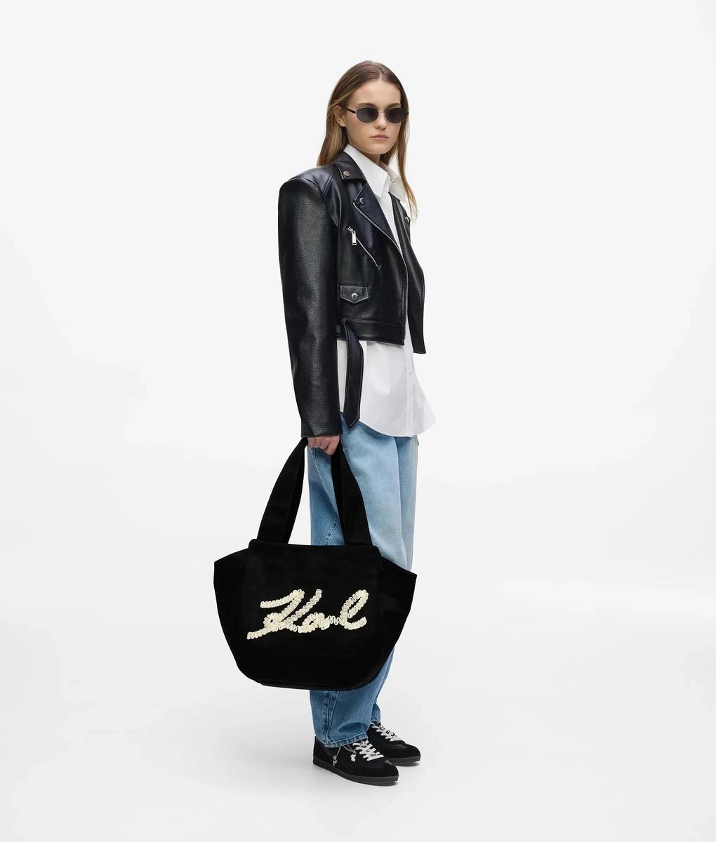 Karl Lagerfeld - Handtassen - Zwart - Vrouwen - Maat STUK -