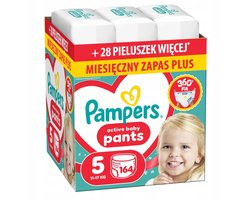 Pampers Pants Maat 5 - 164 stuks - 11-17 kg - Dag & Nacht Bescherming