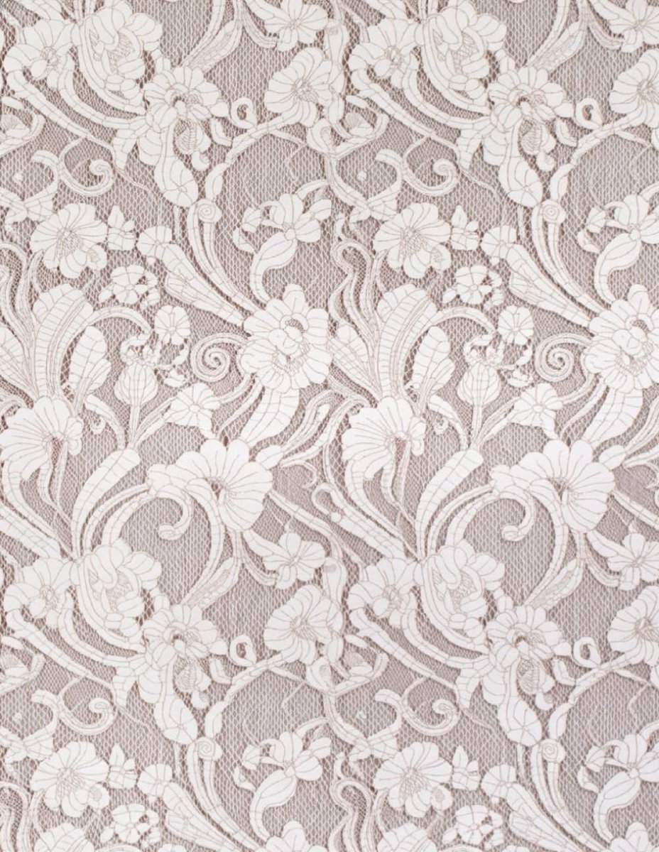 Vintage Lace Notebook (8.5 x 11): Elegant Neutral Floral Journal - 110 Lined Pages for Writing, Notes & Daily Planning - ShopVlot