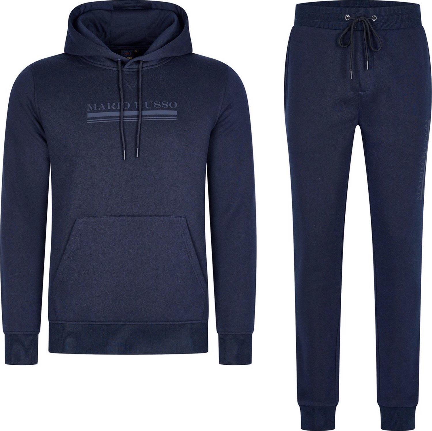 Mario Russo Trainingspak Anselm- Huispak - Joggingpak - Hoodie - Navy - L