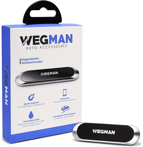 Wegman Telefoonhouders Auto Magnetisch - Dashboard - Off-Road & Drempel Proof - GSM Houder voor alle Smartphones - Mobiel houder - Auto Accessoires