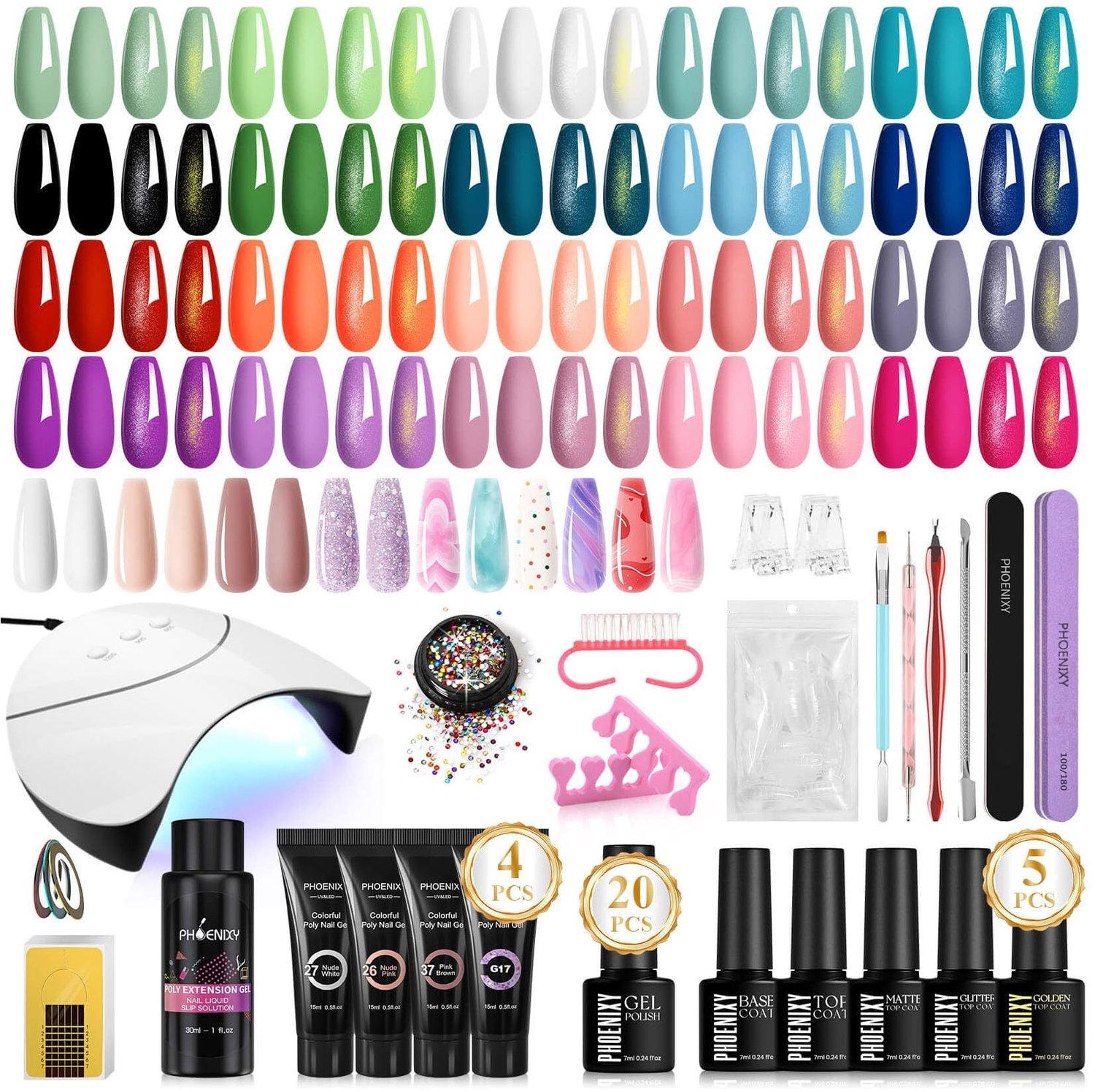 UV Nagellak Set voor Professionele Nagelstyling