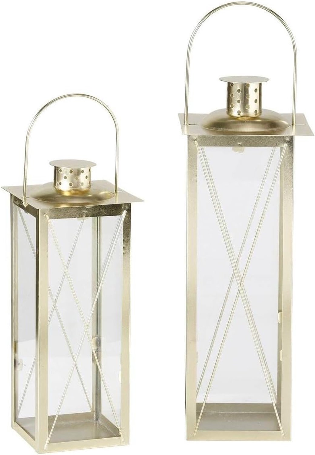 Farol S/2 H30-40cm Materiaal: zink