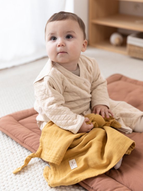 BEMINI Babyslaapzak - MAGIC BAG 4-12m - TOG 1.5 - Gewatteerd comfort - Linnen — afbeelding 3