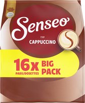 Senseo Cappuccino Koffiepads - Intensiteit 2/9 - Voordeelverpakking 4 x 16 pads
