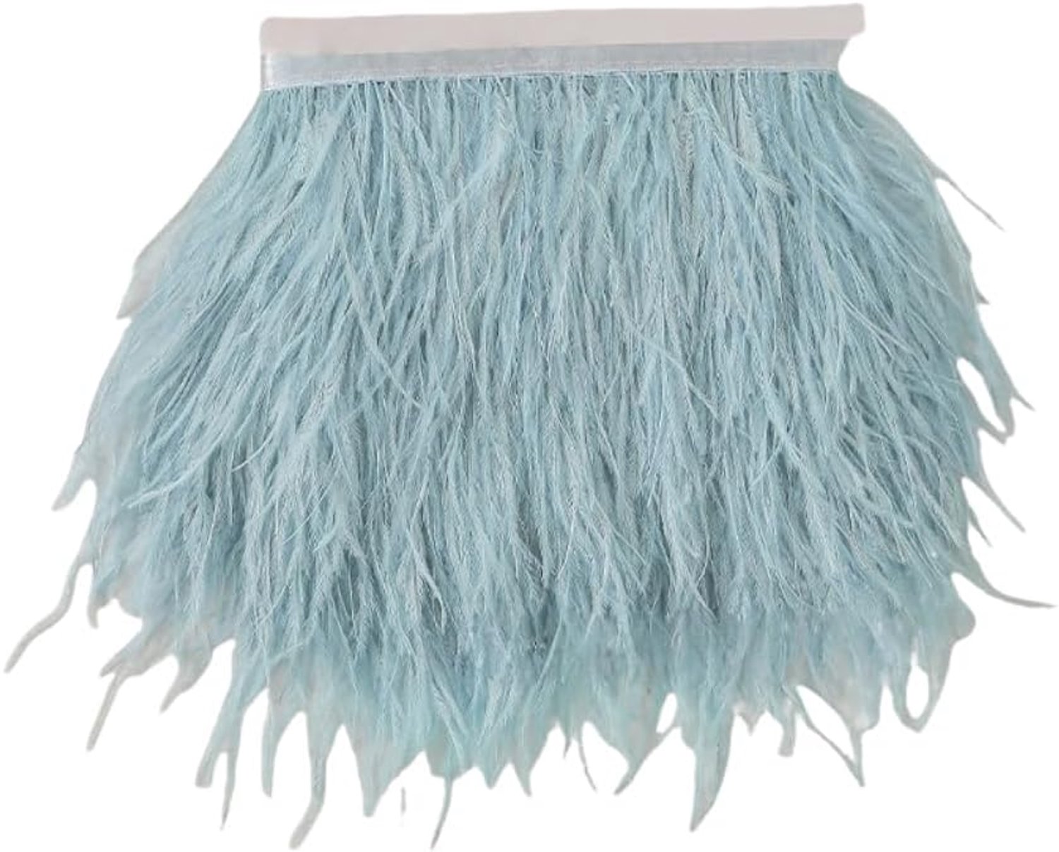 Veerrand, veerrand om te naaien, boord, franjes, 8-10 cm, veer, trim, veer, franjes, band voor doe-het-zelf jurk, naaien, kleding, accessoires, kostuums, 1 meter
