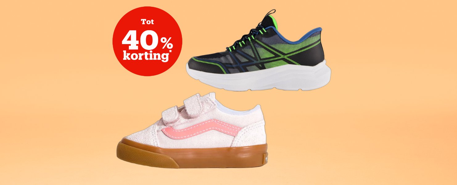 Tot 40% korting*
