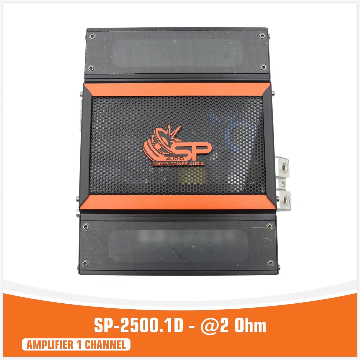 SP Audio SP-2500.1D - Mono Autoversterker - Car Audio Versterker - Class-D - 2500W - 1 Ohm