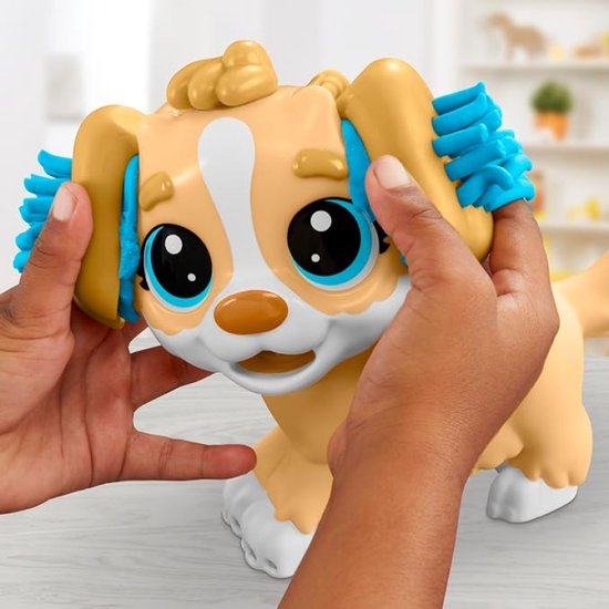 Play-Doh Care 'n Carry Dierenartsspeelset met Hondje, Reismand, 10 Accessoires en 5 Kleuren Boetseerklei — cadeau in Spellen & Speelgoed - foto 6
