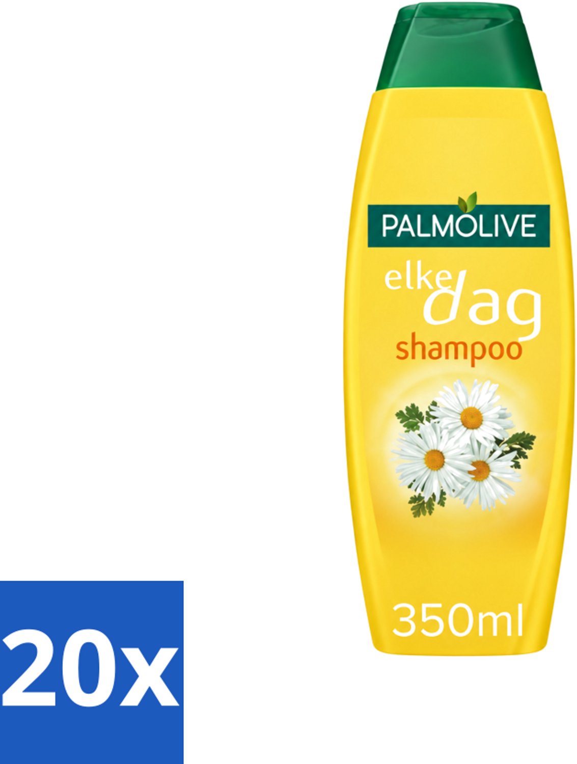 20 x Palmolive - Shampoo - Elke Dag - Kamille-Extract - Voor Normaal Haar - 350 ml - Voordeelverpakking - 20 stuks