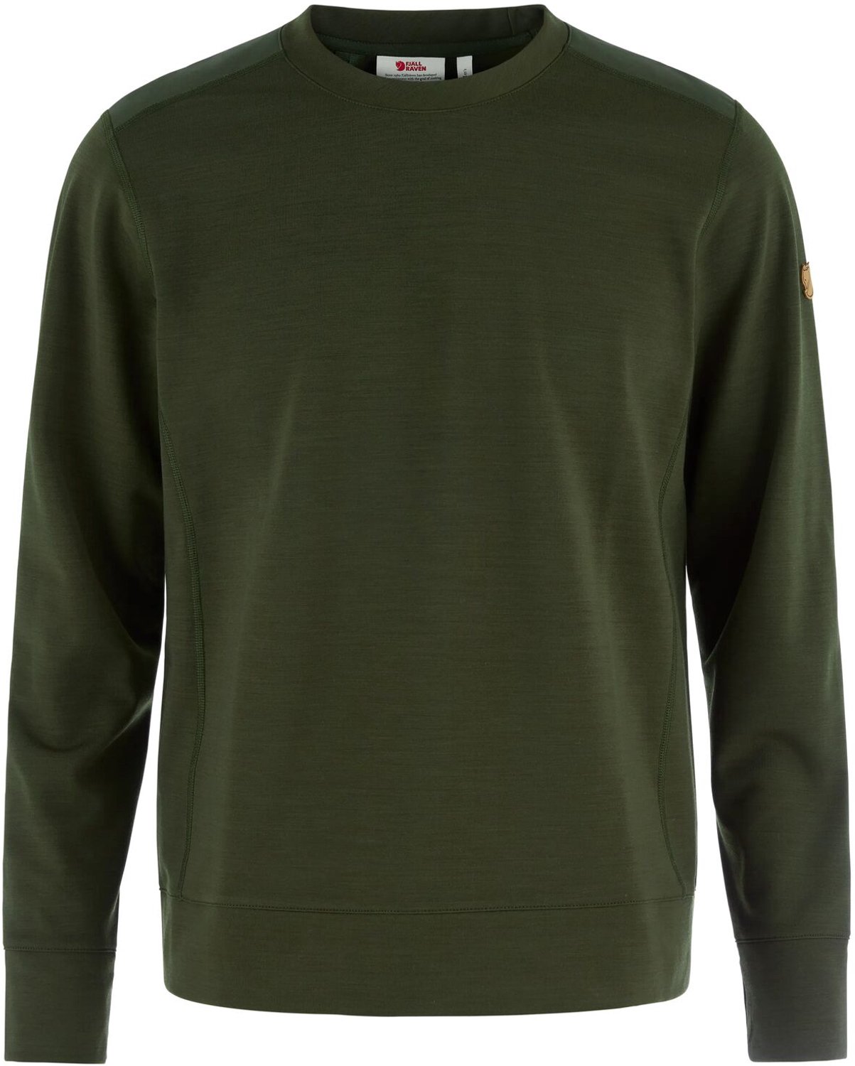 Fjallraven Keb Fleece Crew Neck Men - Trui - Heren - Deep Forest - Maat M