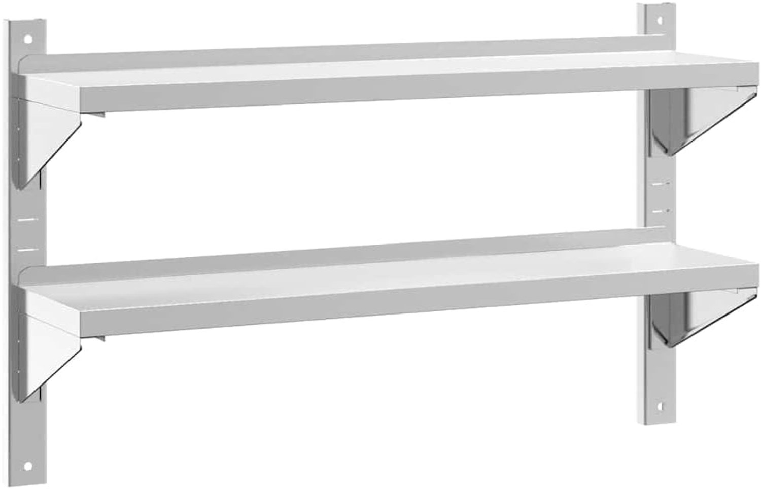 Roestvrij staal, zilverkleurig, 100 x 23,5 x 60 cm