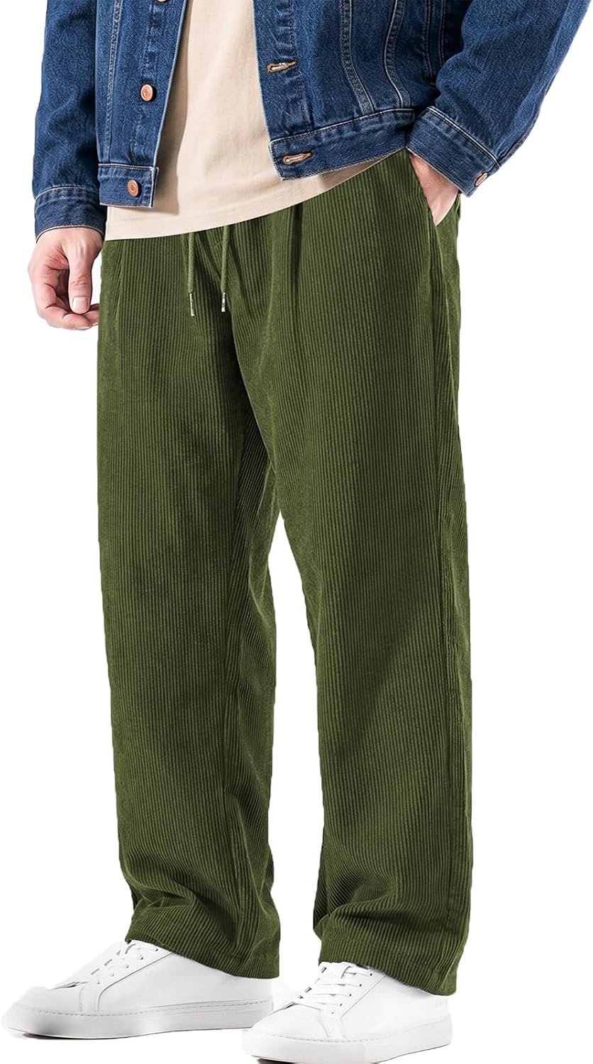 Broek voor heren, lange vrijetijdsbroek, chinobroek