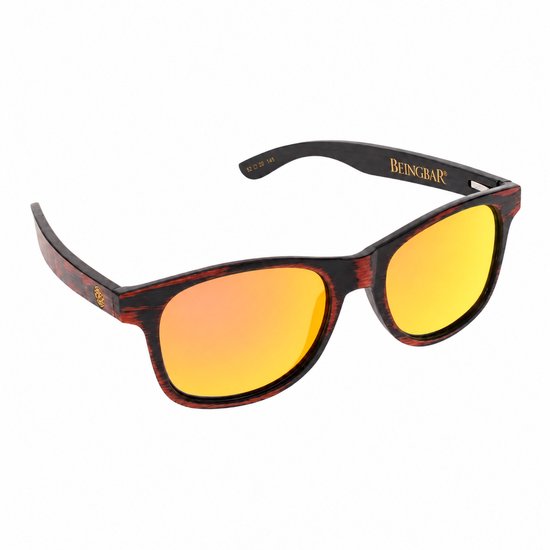 BEINGBAR Eyewear "Model 34" Sustainable Bamboo LIMITED EDITION Sunglasses van BEINGBAR — afbeelding 4