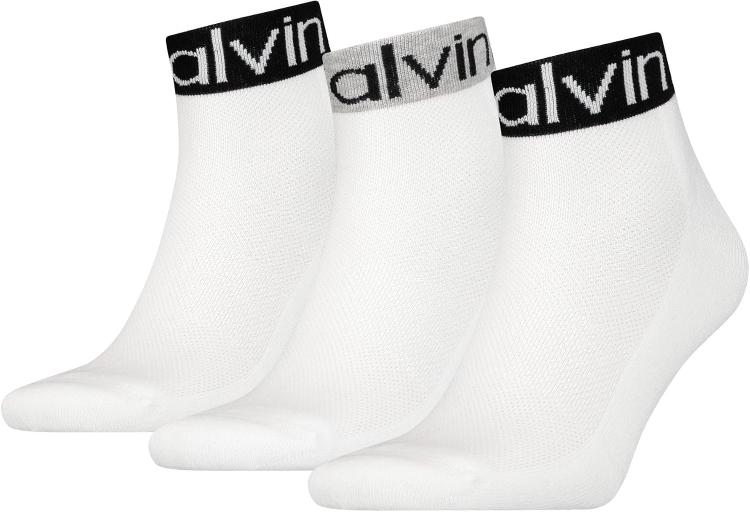 Dames Sokken 3-Pack Comfortabel Katoen met Versterkte Hiel en Teen Wit