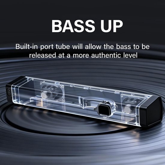 USB Powered Gaming Soundbar met LED Verlichting — afbeelding 3