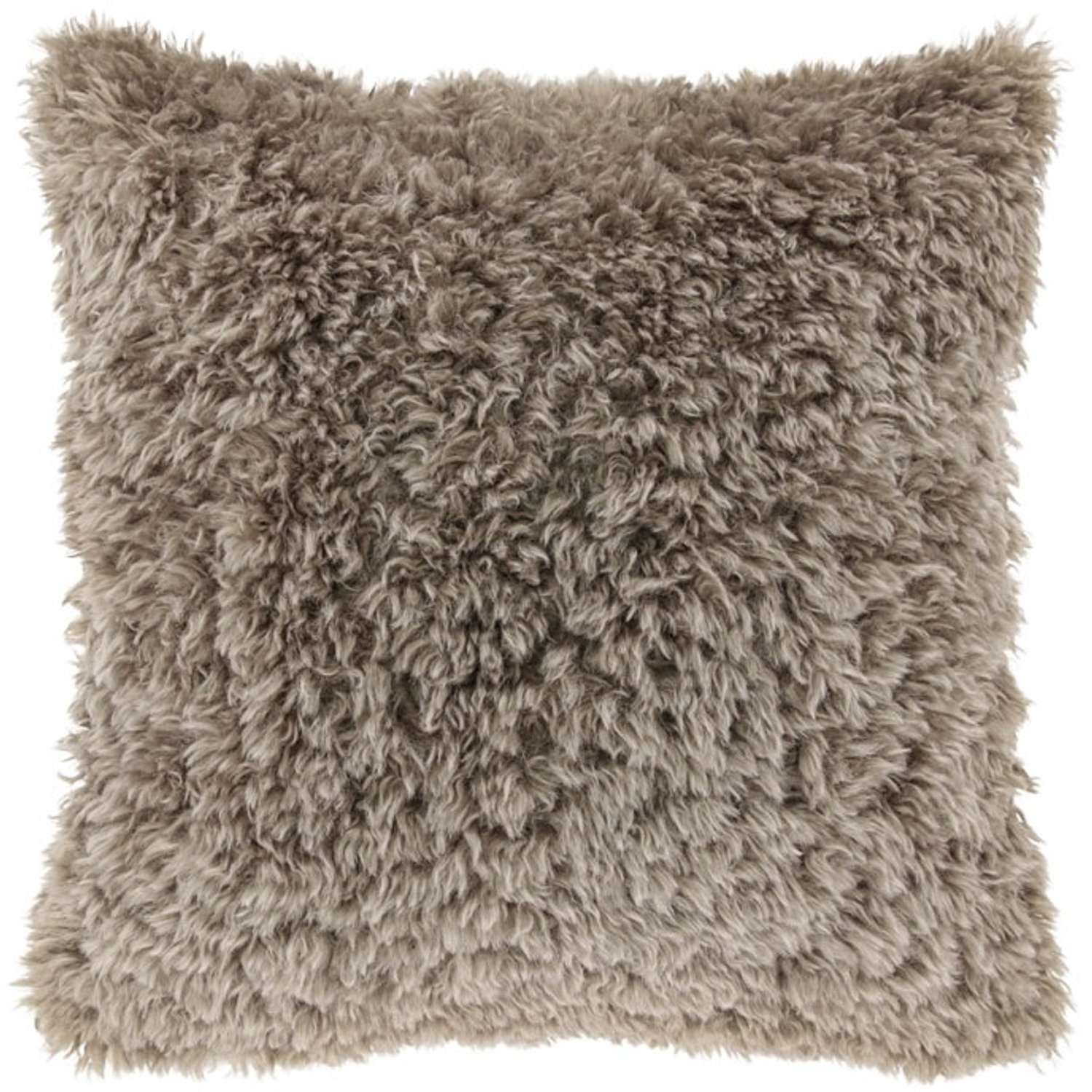 Unique Living Sierkussen Alba - taupe - 45x45cm