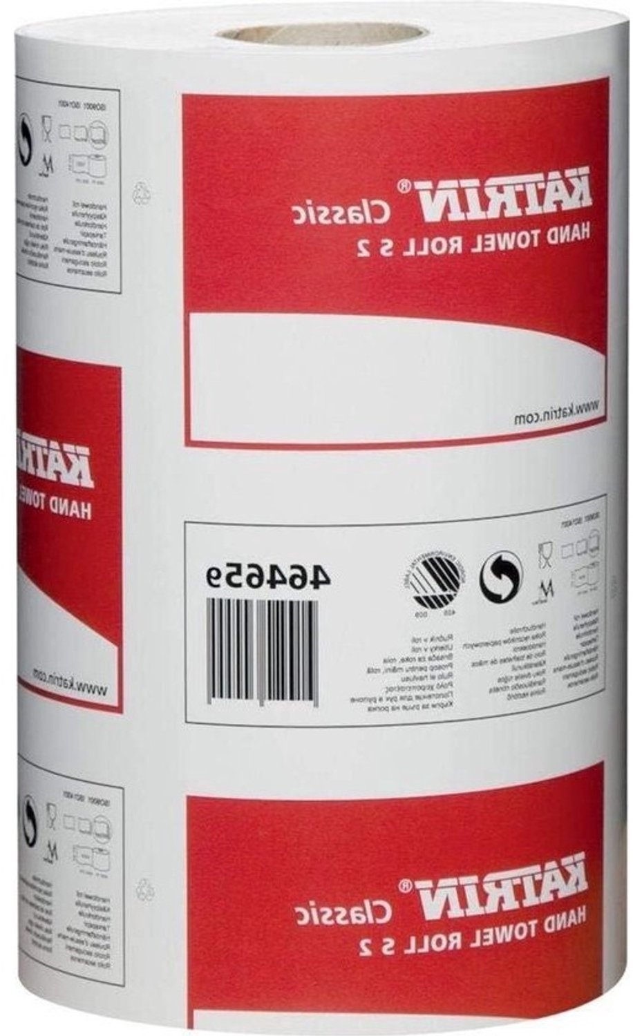 Poetsrollen - Papierrollen en keukenrollen - Hygiënisch werken - Zonder middenkern - 205x23 cm - Wit