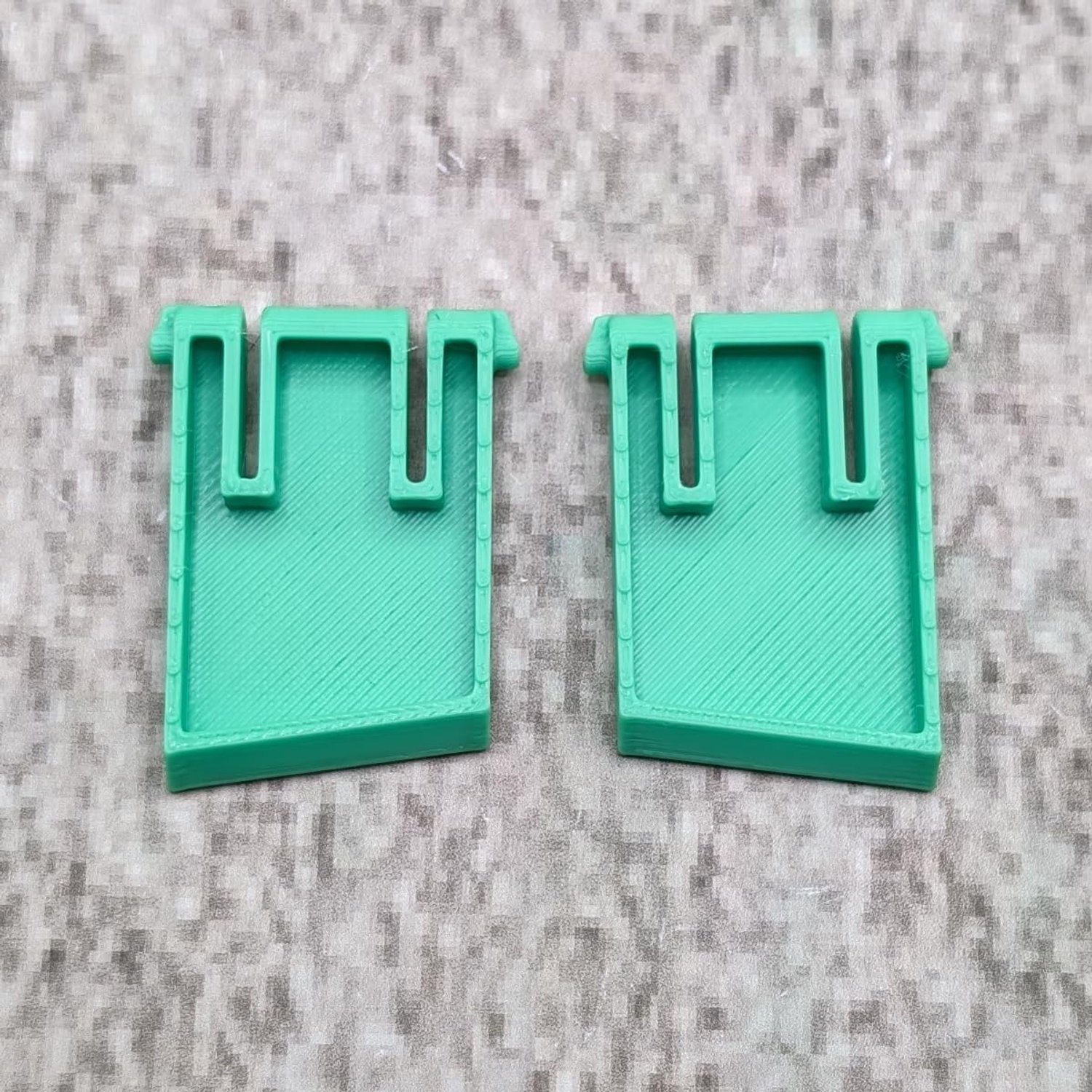 Toetsenbordvoetjes groen 1 paar (2 stuks) compatibel met Logitech G213 toetsenbord reserveonderdeel toetsenbordstandaard keyboard voeten (groen)