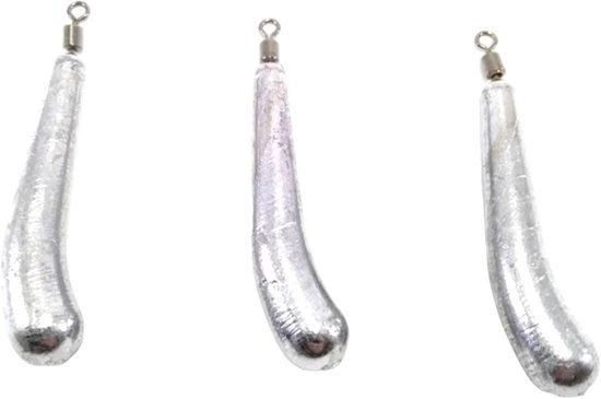 Drop Shot Lood Set 3x16g - Druppelvormig Vislood — afbeelding 5