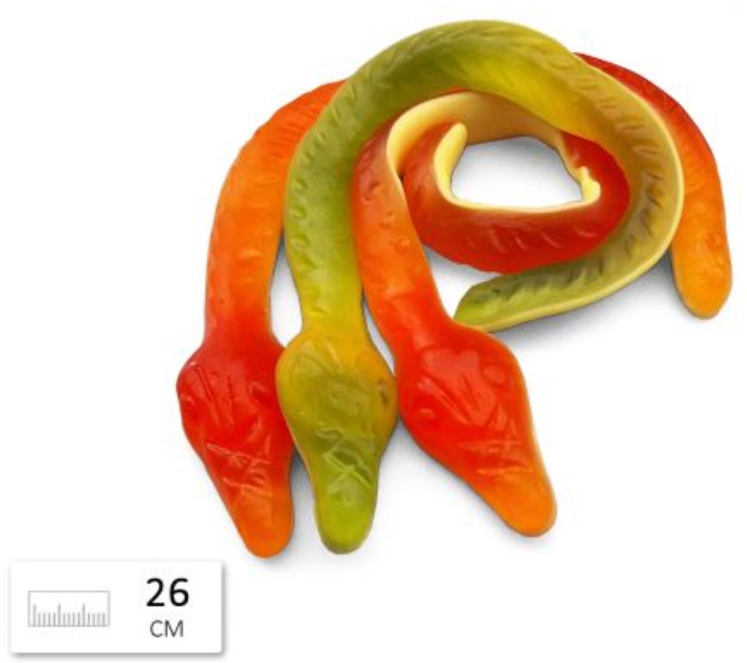 Vidal - Giant Snakes / Slangen - 1 Kilo - Halloween - Snoep - Schepsnoep