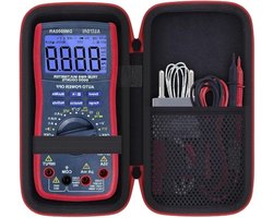 Aenllosi voor AstroAI TRMS 6000 Counts digitale multimeter - Hardshell-koffer - Beschermhoes - Zwart