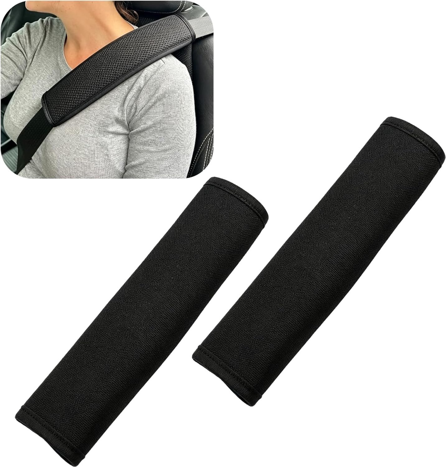 2 Stuks Autogordel Beschermers, Verstelbare Zachte Gordel Pads voor Comfort en Veiligheid in de Auto, Universele Accessoires voor een Stijlvolle Interieurvernieuwing
