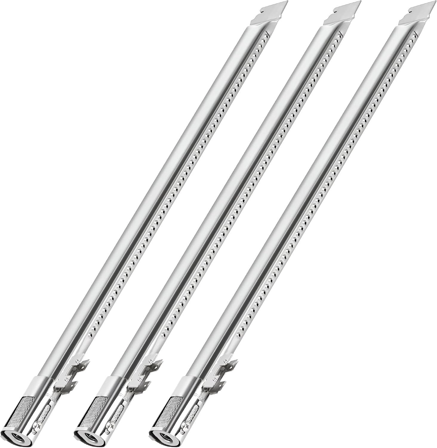 3x RVS Grill Branderbuizen Vervanging voor Weber Genesis II 300 Serie