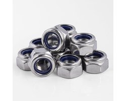 Roestvrijstalen Fuse Moeren M10 (50 stuks)