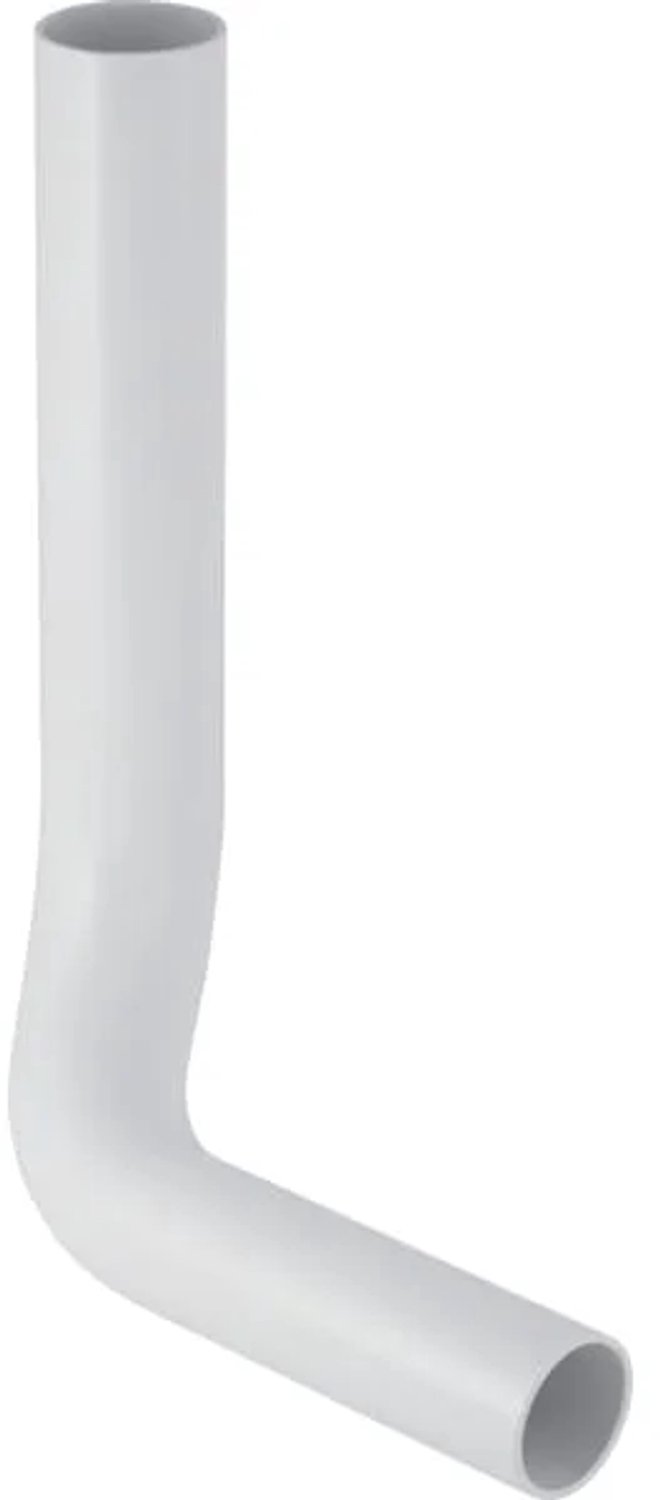 Geberit spoelbocht 90°, 28 x 21 cm, links verspringend: d=50mm, A=18cm, alpien wit, 118128111
