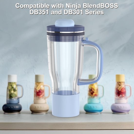 750ml Vervangende Reismok voor Blender — afbeelding 5
