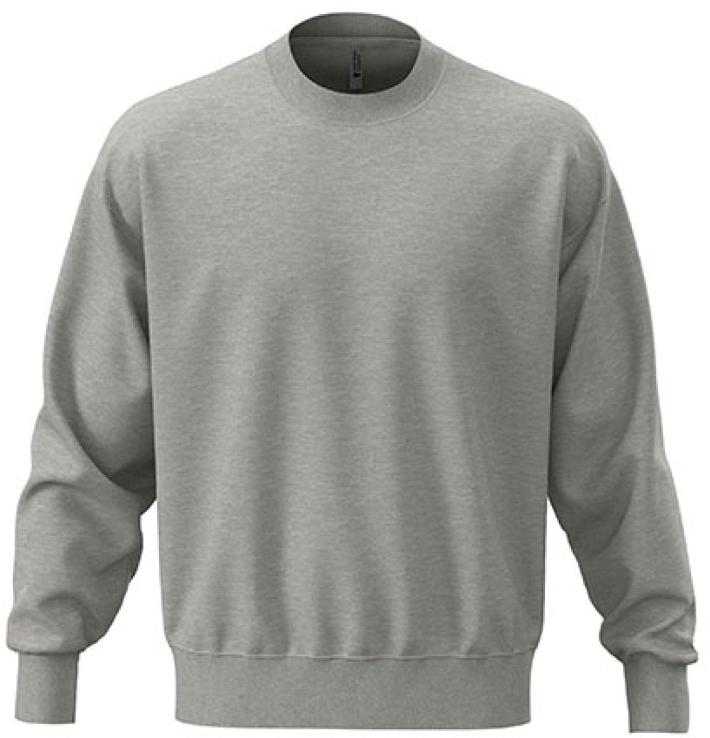 Next Level Apparel - Unisex Heavyweight Sweatshirt - Heather Grey - M