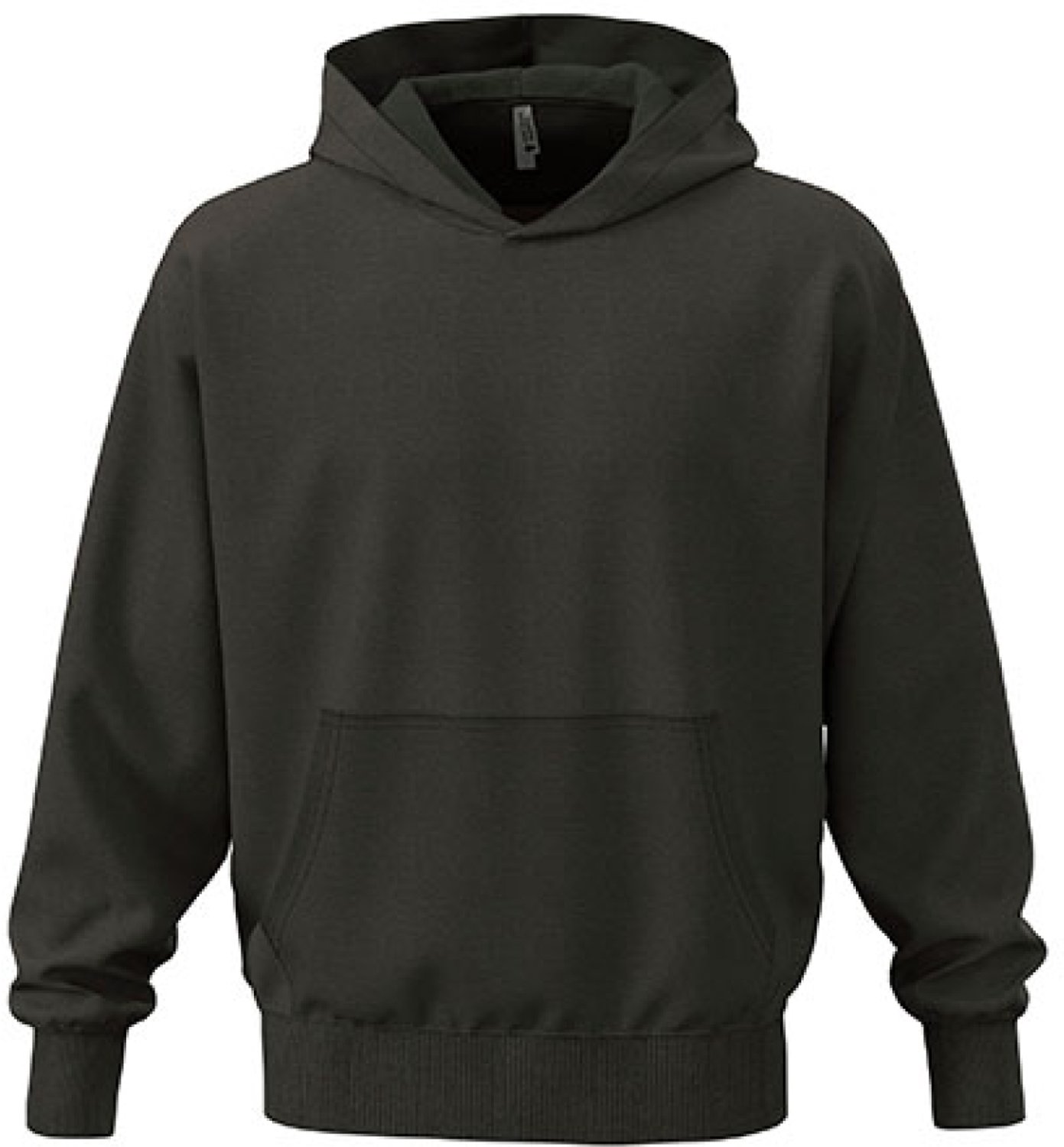 Next Level Apparel - Unisex Heavyweight Hoodie - Graphite Black - S