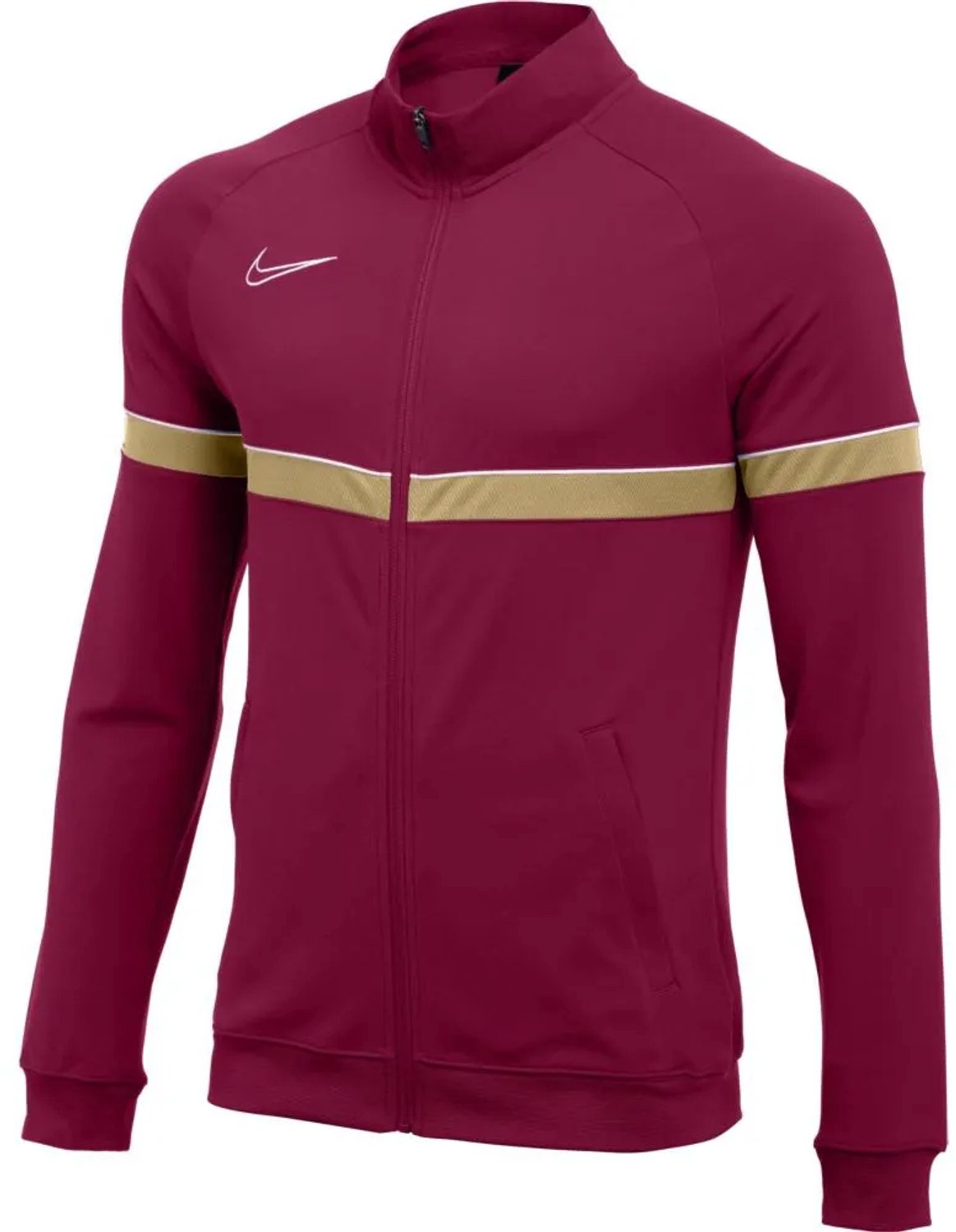 Nike Dri Fit Academy Knit Jas 10-12 Years Jongen Rood