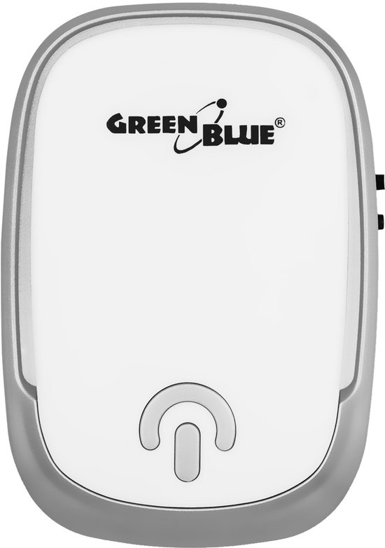 GreenBlue draadloze deurbel, 38 melodieën, 90 dB, wit, bereik tot 200 m, GB404 W — afbeelding 5