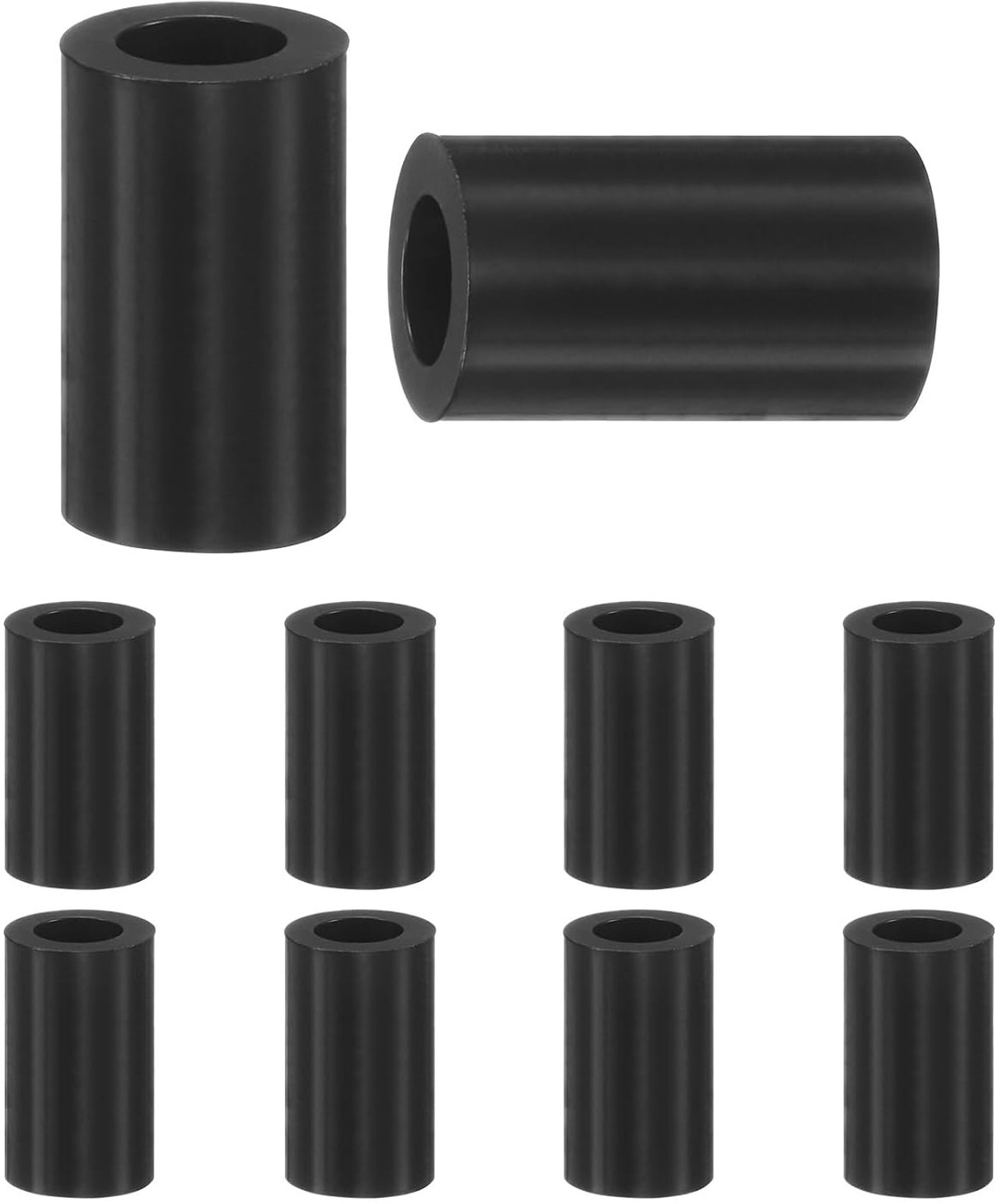 Nylon ringen set van 100 - 4,2 mm ID 7 mm OD - ronde afstandhouder - geschikt voor elektronica en 3D-printers - ServiceTopper