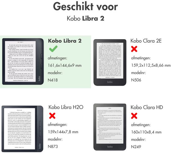 imoshion Ereader Cover / Hoesje Geschikt voor Tolino Vision 6 / Kobo Libra 2 - imoshion Design Origami Bookcase - White Marble van iMoshion — afbeelding 2