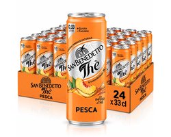 San Benedetto Thè Pesca – IJsthee Perzik - 24 x 33cl