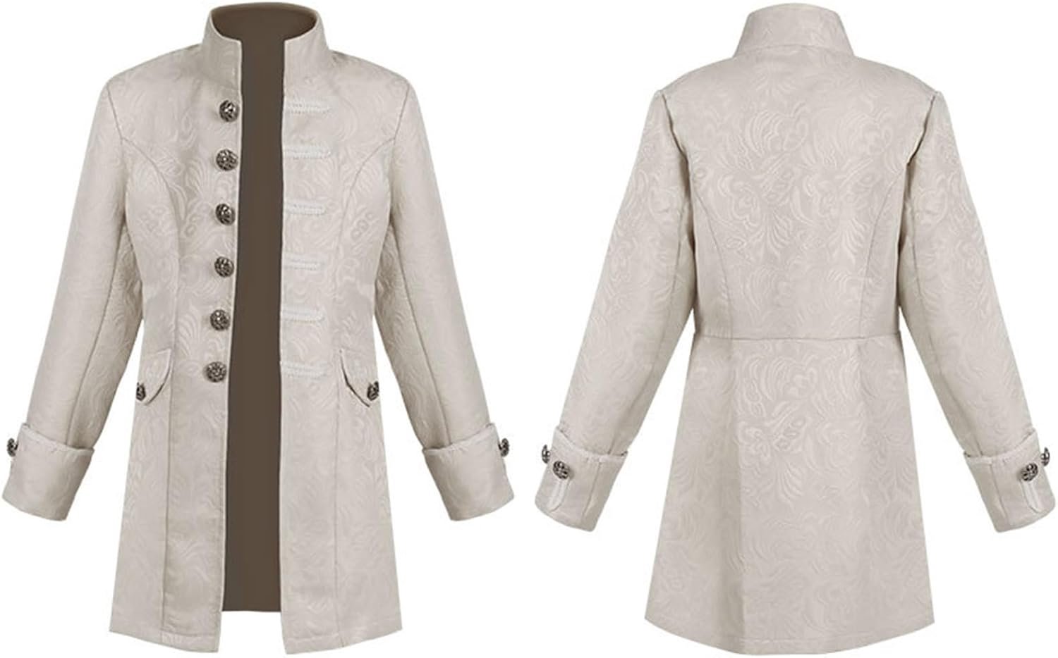 Steampunk jas voor jongens, met kraag en sluiting, retro flap, geschikt voor toneel