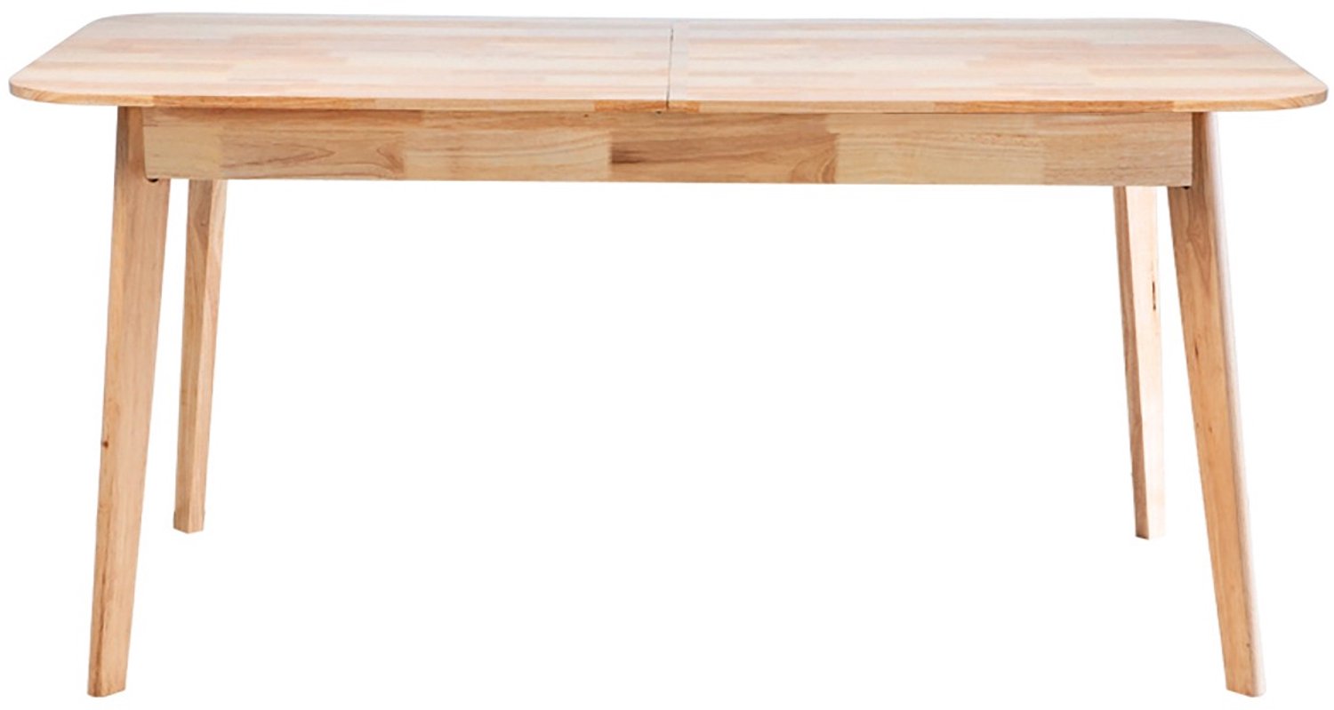 CaliCosy Uitschuifbare eettafel van 160 tot 200 cm van massief hout - SOLINE Houtlook