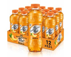 San Benedetto Thè Pesca – Italiaanse IJsthee Perzik – 12 x 50cl
