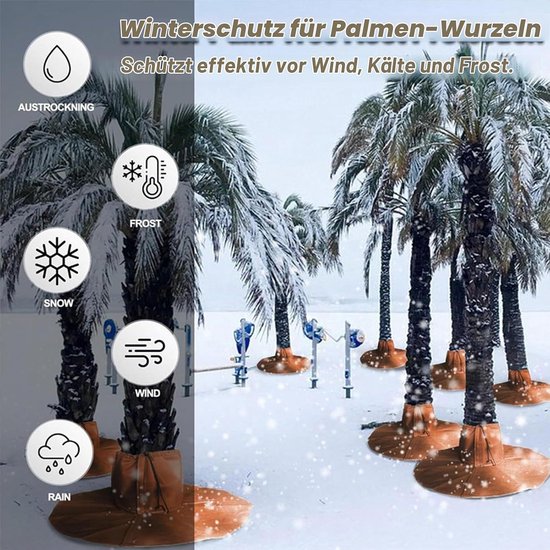 Winterbescherming voor palmbomen, diameter tot 34 cm — afbeelding 4