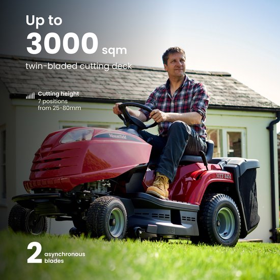 STIGA ST 350 Zitmaaier - Benzine - 84 cm - mulchfunctie — afbeelding 4