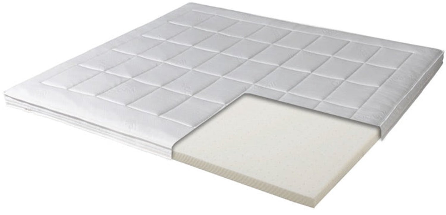 Mörgenn Drôme Latex Topper Superieur - 6 cm latexkern - Met Split - 180x220