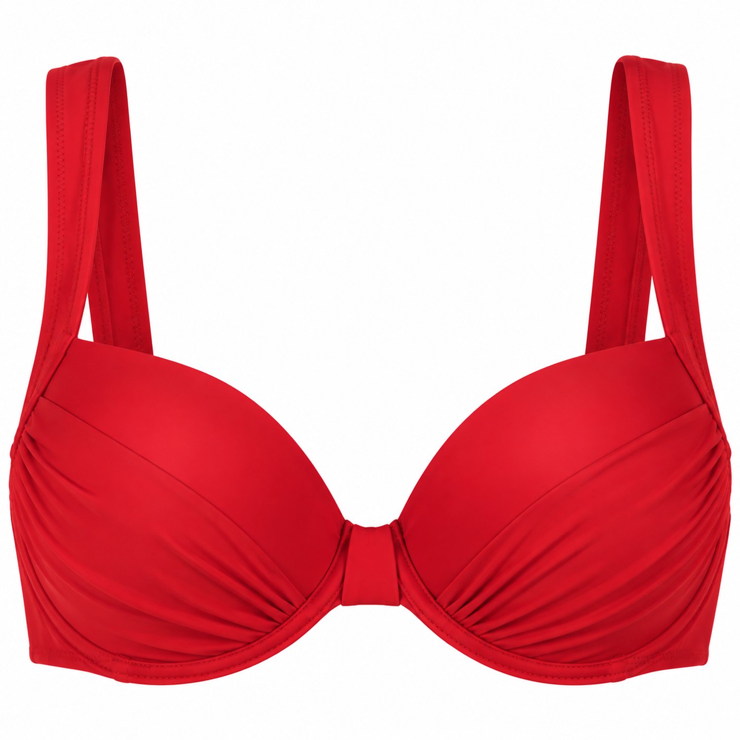 Cyell Scarlett Top Foam Wired Bikinitop Dames – Rood – Maat 38 – Voorgevormde Cups – Met Beugel – Bikini BH – Dames Badmode