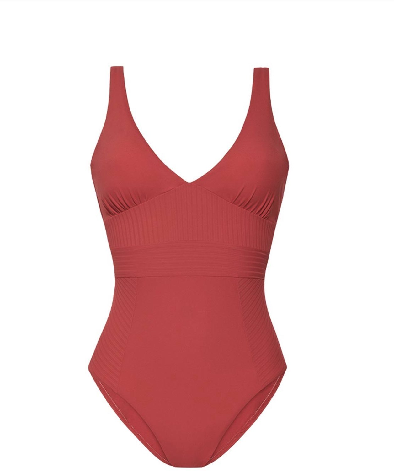 Cyell Scarlett Foam Badpak Dames – Maat 38 – Voorgevormde Cups – Comfortabele Pasvorm – Dames Badmode – Zwempak rood