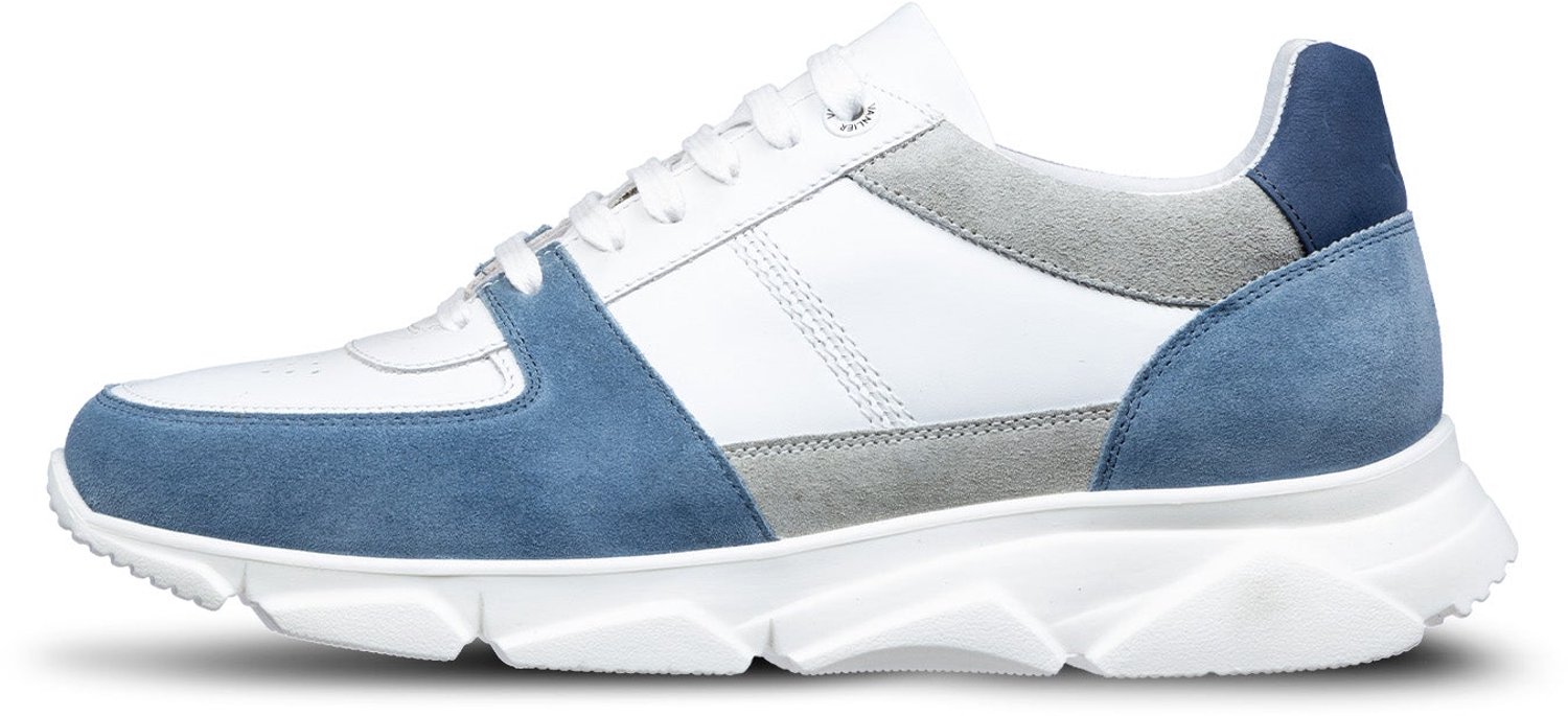 VANLIER - Heren Schoenen Luca - Wit - Maat 40