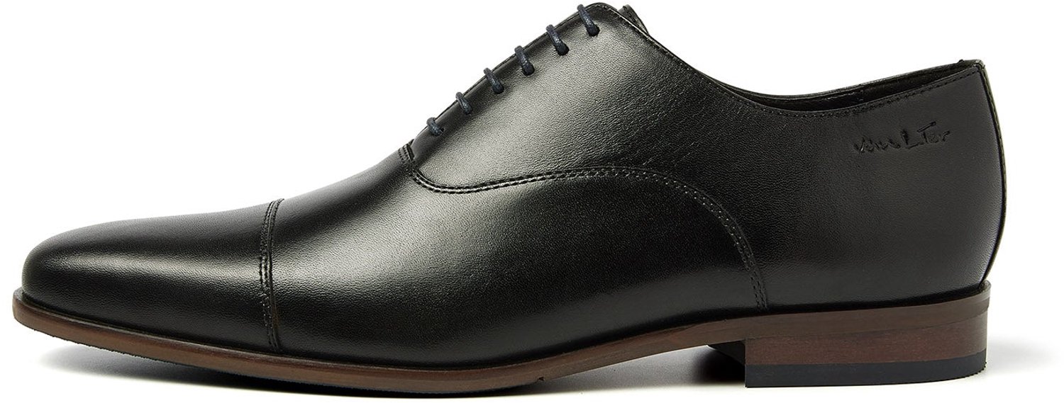 VANLIER - Heren Schoenen - Zwart - Maat 43