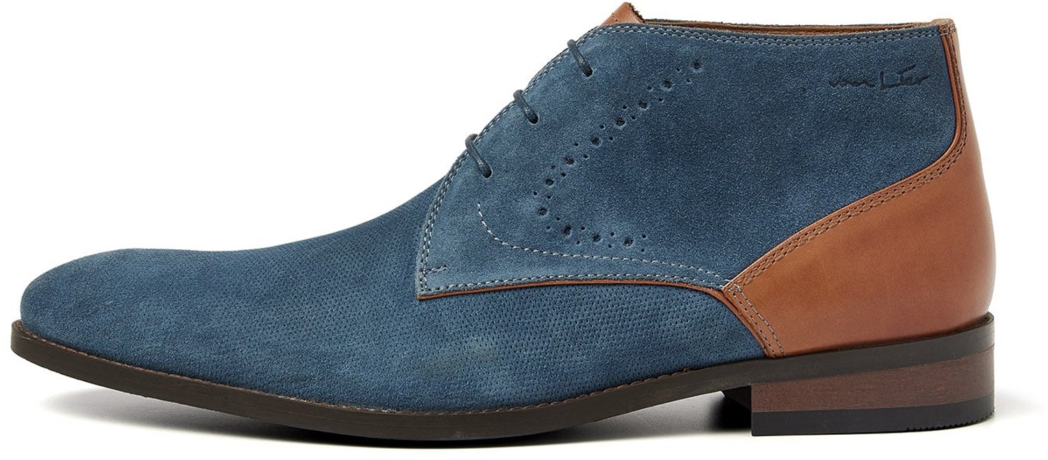 VANLIER - Heren Schoenen Vienna - Blauw - Maat 43